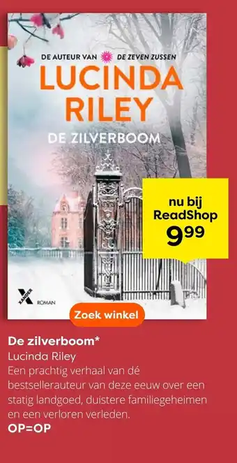 The Read Shop Lucinda Riley De zilverboom aanbieding