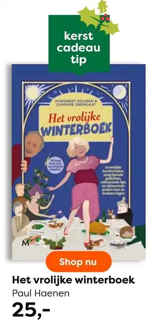 The Read Shop Paul Haenen Het vrolijke winterboek aanbieding