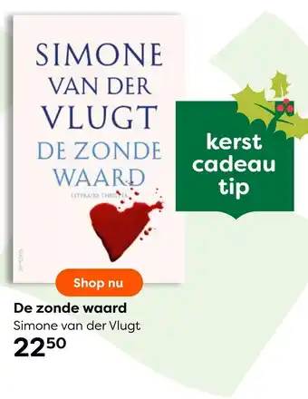 The Read Shop Simone van der Vlugt De Zonde waard aanbieding