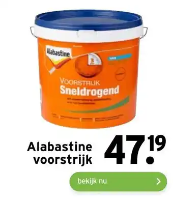 GAMMA Alabastine voorstrijk aanbieding