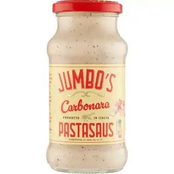 Jumbo Jumbo's Carbonara Pastasaus 340 g aanbieding