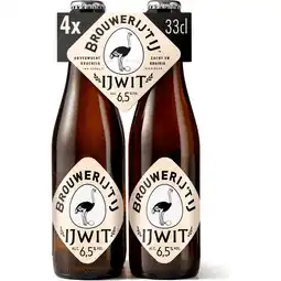 Jumbo Brouwerij 't IJ - IJwit - Fles- 4x330ML aanbieding