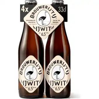 Jumbo Brouwerij 't IJ - IJwit - Fles- 4x330ML aanbieding