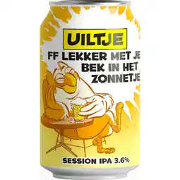 Jumbo Uiltje FF Lekker Met Je Bek In Het Zonnetje 330ML aanbieding