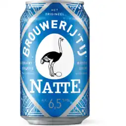 Jumbo Brouwerij 't IJ - Natte Dubbel - Fles - 330ML aanbieding