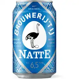 Jumbo Brouwerij 't IJ - Natte Dubbel - Fles - 330ML aanbieding