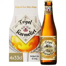 Jumbo Tripel Karmeliet 4 x 330ML aanbieding