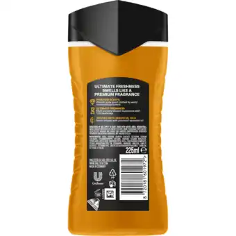 Jumbo AXE Fine Fragrance Collection Douchegel Peach Infusion 225 ml aanbieding