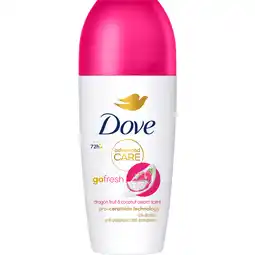 Jumbo Dove Deo Roll On Dragon Fruit Coconut 50 ML aanbieding