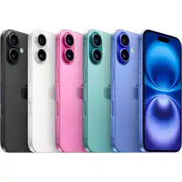 MediaMarkt APPLE iPhone 16 Plus 5G - 256 GB Blauwgroen aanbieding
