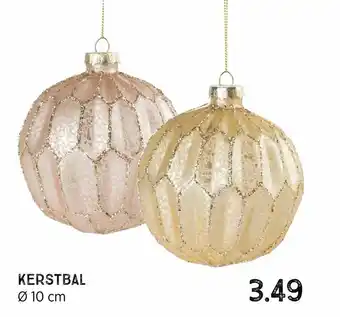 Xenos Kerstbal 10 cm aanbieding