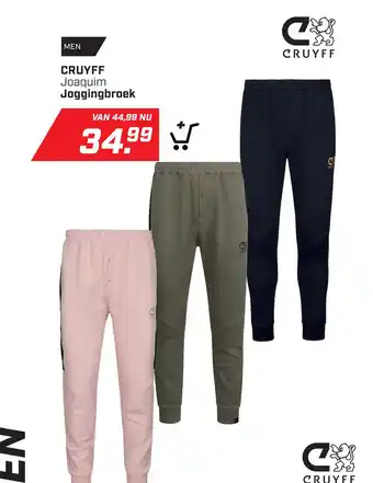 Daka Sport Cruyff joaquim joggingbroek aanbieding