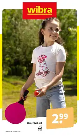 Wibra Beachbal set aanbieding