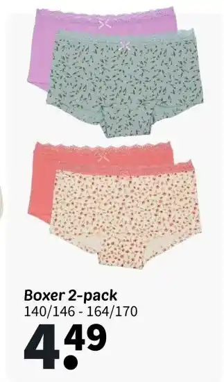 Wibra Boxer 2-pack aanbieding