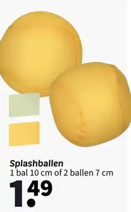 Wibra Splashballen aanbieding