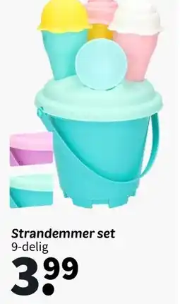 Wibra Strandemmer set aanbieding