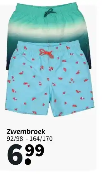 Wibra Zwembroek aanbieding