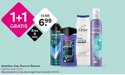 DA Andrélon, Axe, Dove en Rexona Gehele assortiment aanbieding