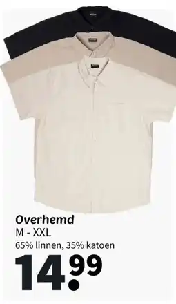 Wibra Overhemd M - XXL aanbieding
