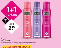 DA Vogue Deodorant aanbieding