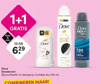 DA Dove Deodorant aanbieding