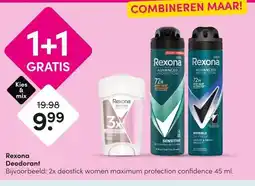 DA Rexona Deodorant aanbieding