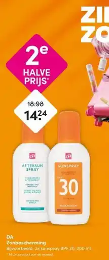 DA DA Zonbescherming aanbieding