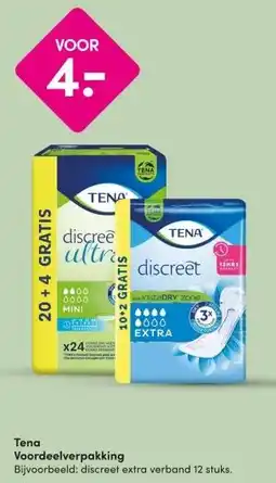 DA Tena Voordeelverpakking aanbieding