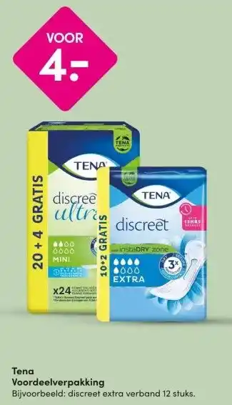 DA Tena Voordeelverpakking aanbieding