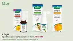 DA A.Vogel Bijvoorbeeld: oorspray oorsmeer 20 ml. 12.79 9.59 Medische hulpmiddelen. aanbieding