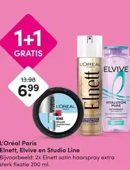 DA L'Oréal Paris Elnett, Elvive en Studio Line aanbieding