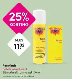 DA Perskindol Gehele assortiment aanbieding