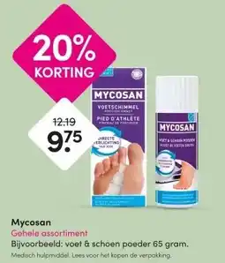 DA Mycosan Gehele assortiment aanbieding