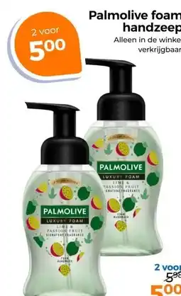 Trekpleister Palmolive foam handzeepq aanbieding