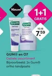 DA GUM® en 07 Gehele assortiment aanbieding