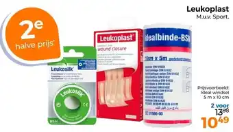 Trekpleister Leukoplast M.u.v. Sport. aanbieding