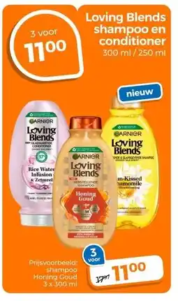 Trekpleister Loving Blends shampoo en conditioner aanbieding