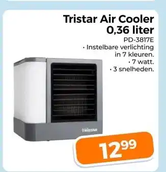 Trekpleister Tristar Air Cooler 0,36 liter aanbieding