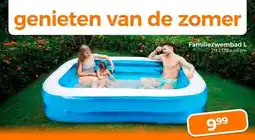 Trekpleister Familiezwembad L 211x132 x 46 cm aanbieding