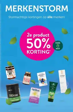 Holland & Barrett 2e product 50% KORTING aanbieding