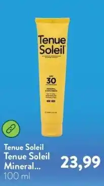 Holland & Barrett Tenue Soleil Mineral Sunscreen SPF30 aanbieding