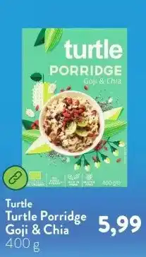 Holland & Barrett Turtle Porridge Goji & Chia aanbieding