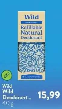 Holland & Barrett Wild Deodorant Matisse + Mint & Aloe Vera aanbieding