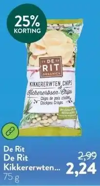 Holland & Barrett De Rit Kikkererwten Chips Rozemarijn aanbieding