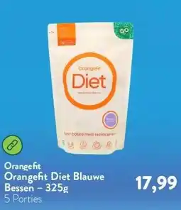 Holland & Barrett Orangefit Diet Blauwe Bessen – 325g aanbieding