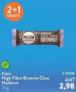Holland & Barrett High Fibre Brownie Choc Hazlenut aanbieding