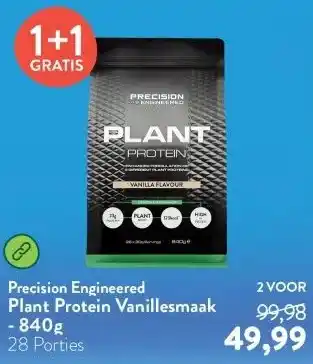 Holland & Barrett Plant Protein Vanillesmaak - 840g aanbieding