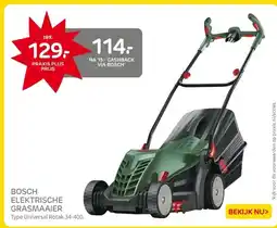 Praxis BOSCH ELEKTRISCHE GRASMAAIER aanbieding