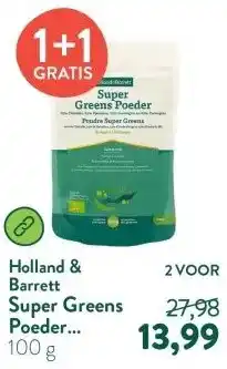 Holland & Barrett Super Greens Poeder Biologisch aanbieding