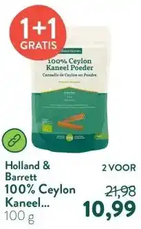 Holland & Barrett 100% Ceylon Kaneel Poeder Biologisch aanbieding